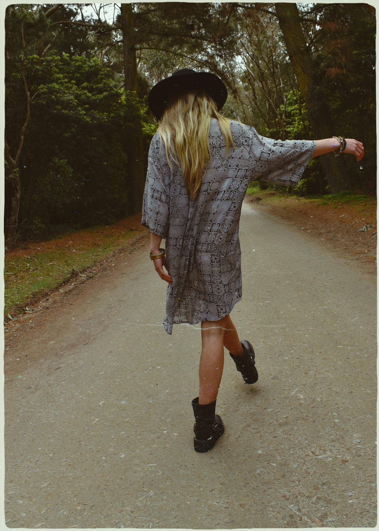 Astralagus Silk Crepe Oversized Shirt ~ Nimbus