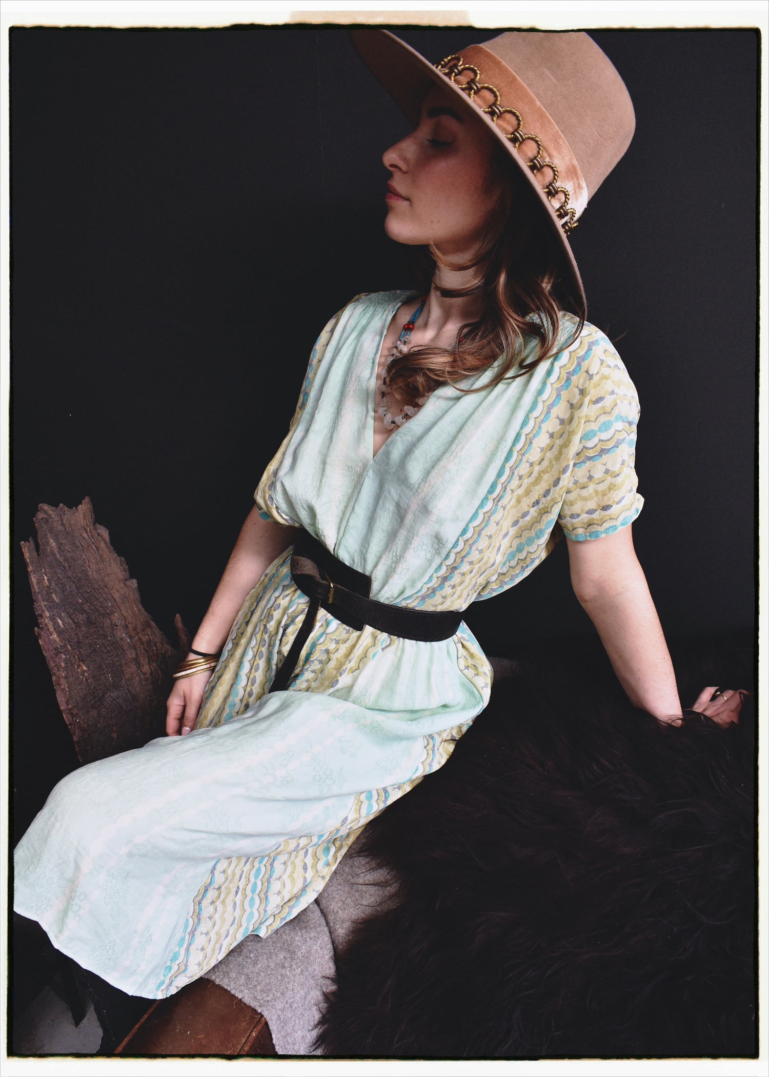 Protea Silk Crepe 1930&