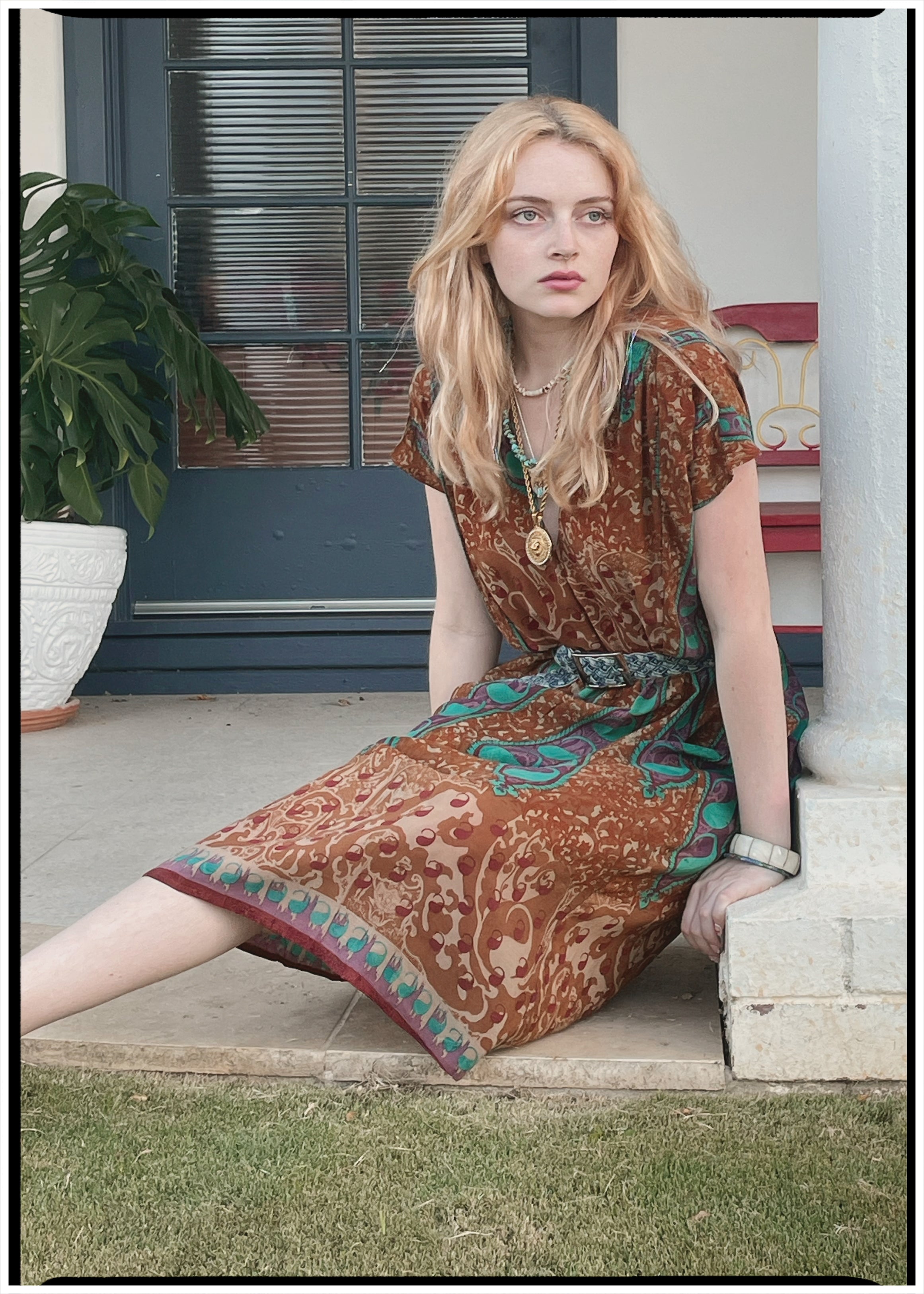 Protea Silk Crepe 1930&