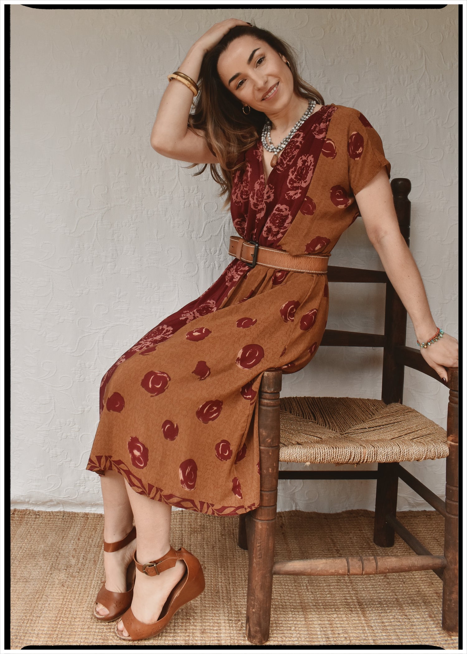 Protea Silk Crepe 1930&