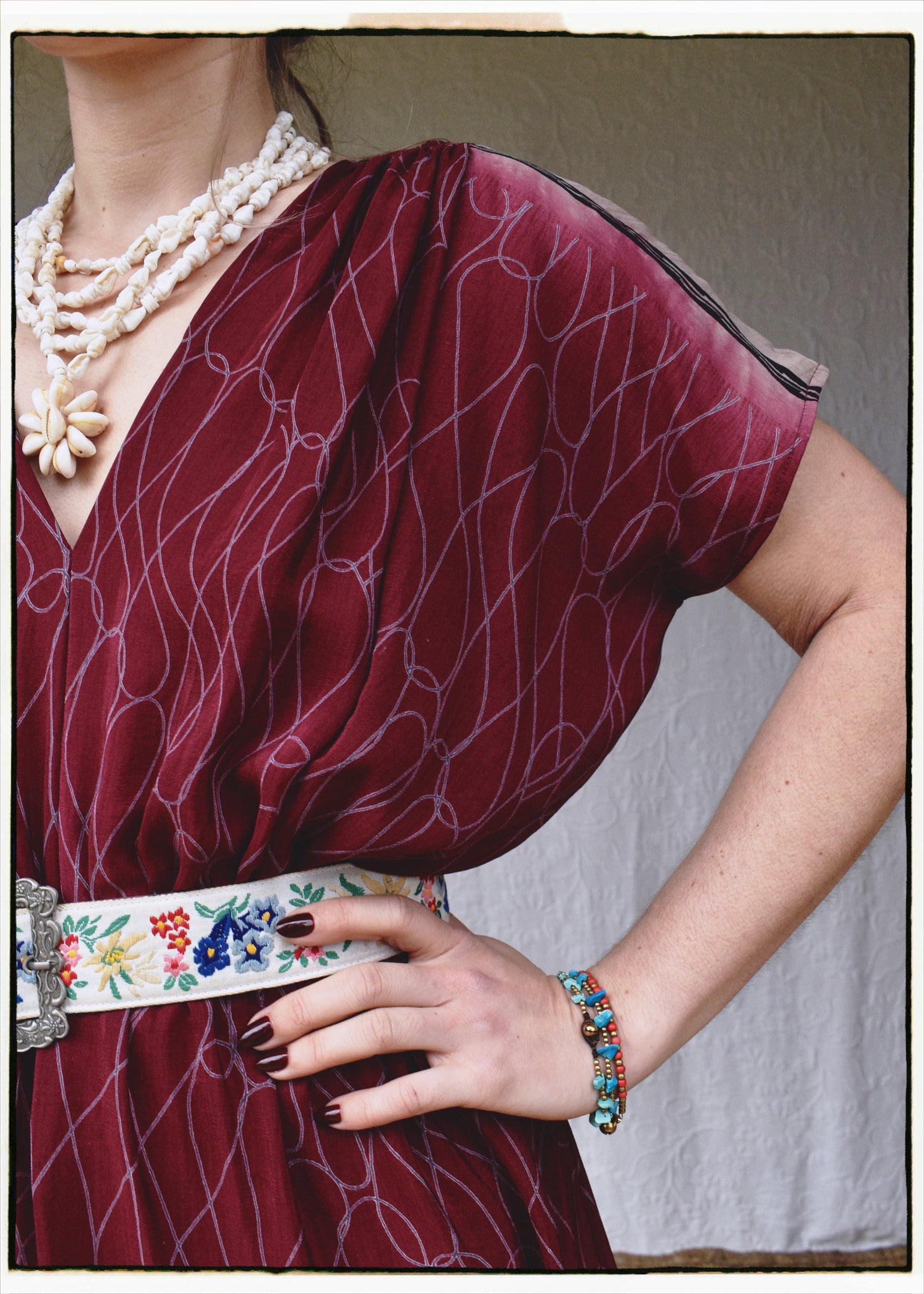 Protea Silk Crepe 1930&