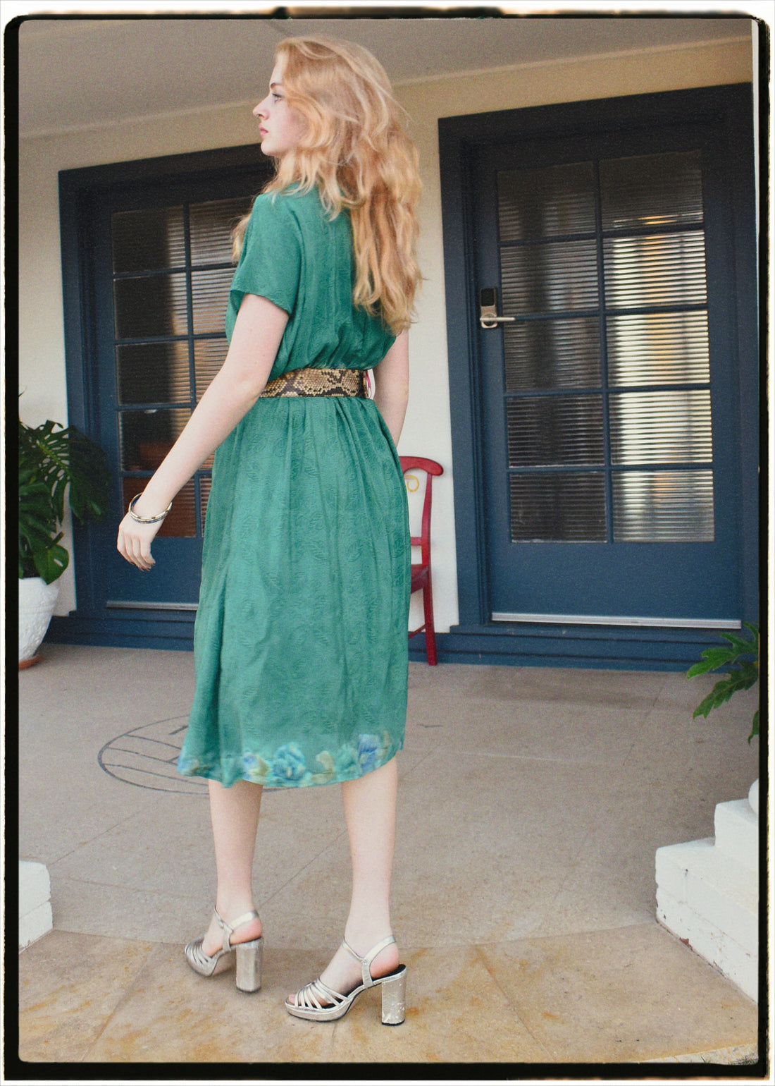 Protea Silk Crepe 1930&