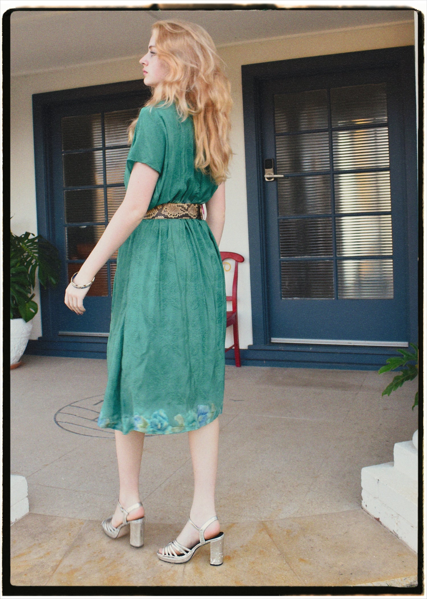 Protea Silk Crepe 1930&