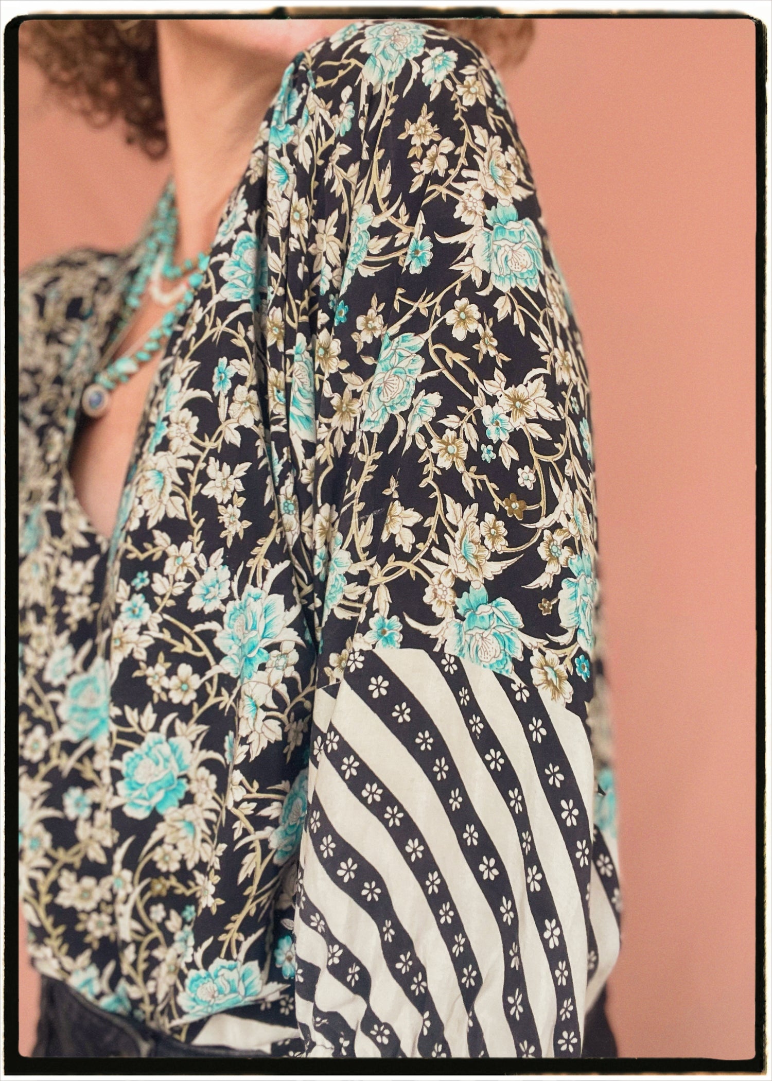 Ochna Silk Crepe Shirt ~ Bluebell XS &amp; M