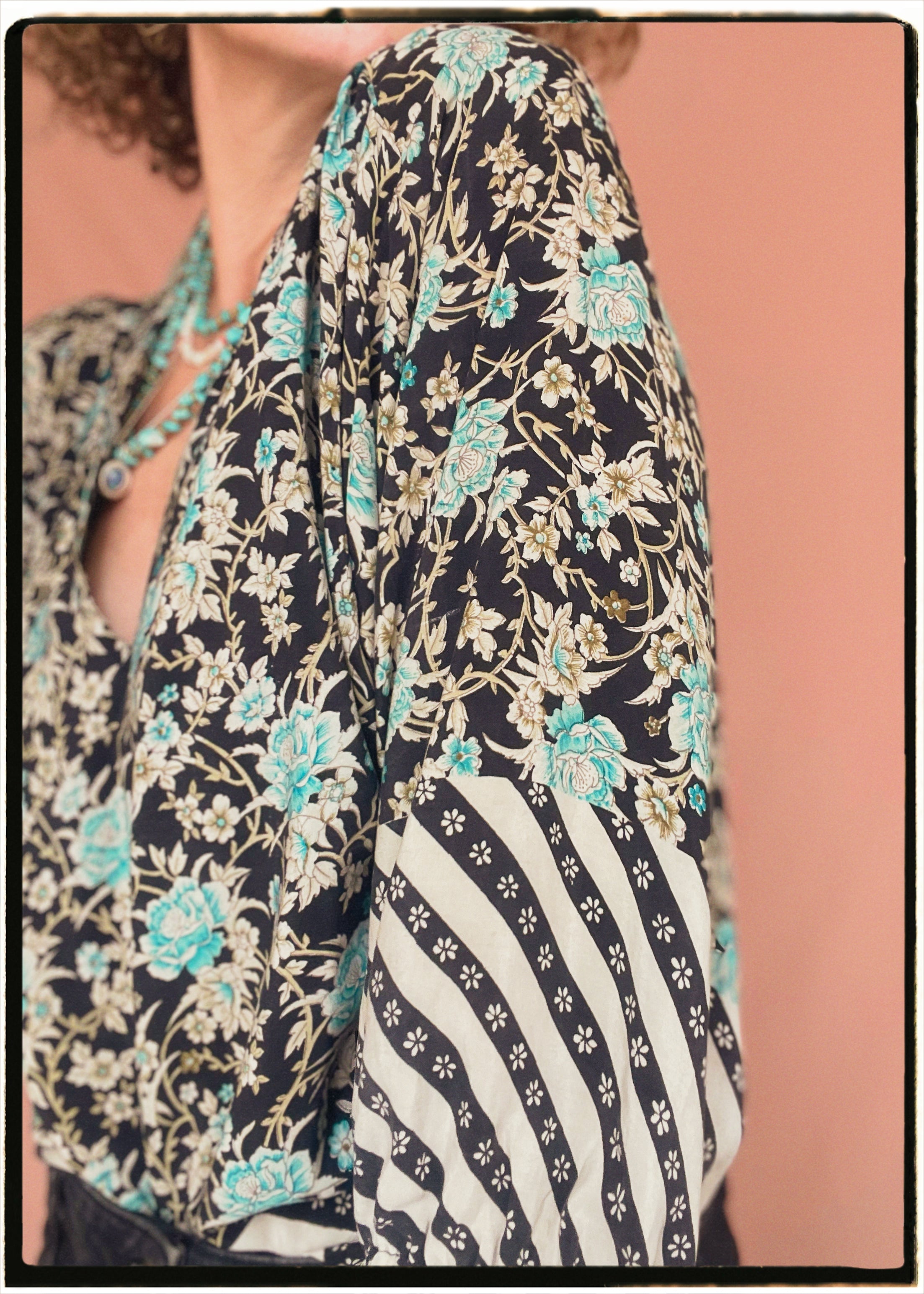 Ochna Silk Crepe Shirt ~ Bluebell XS &amp; M