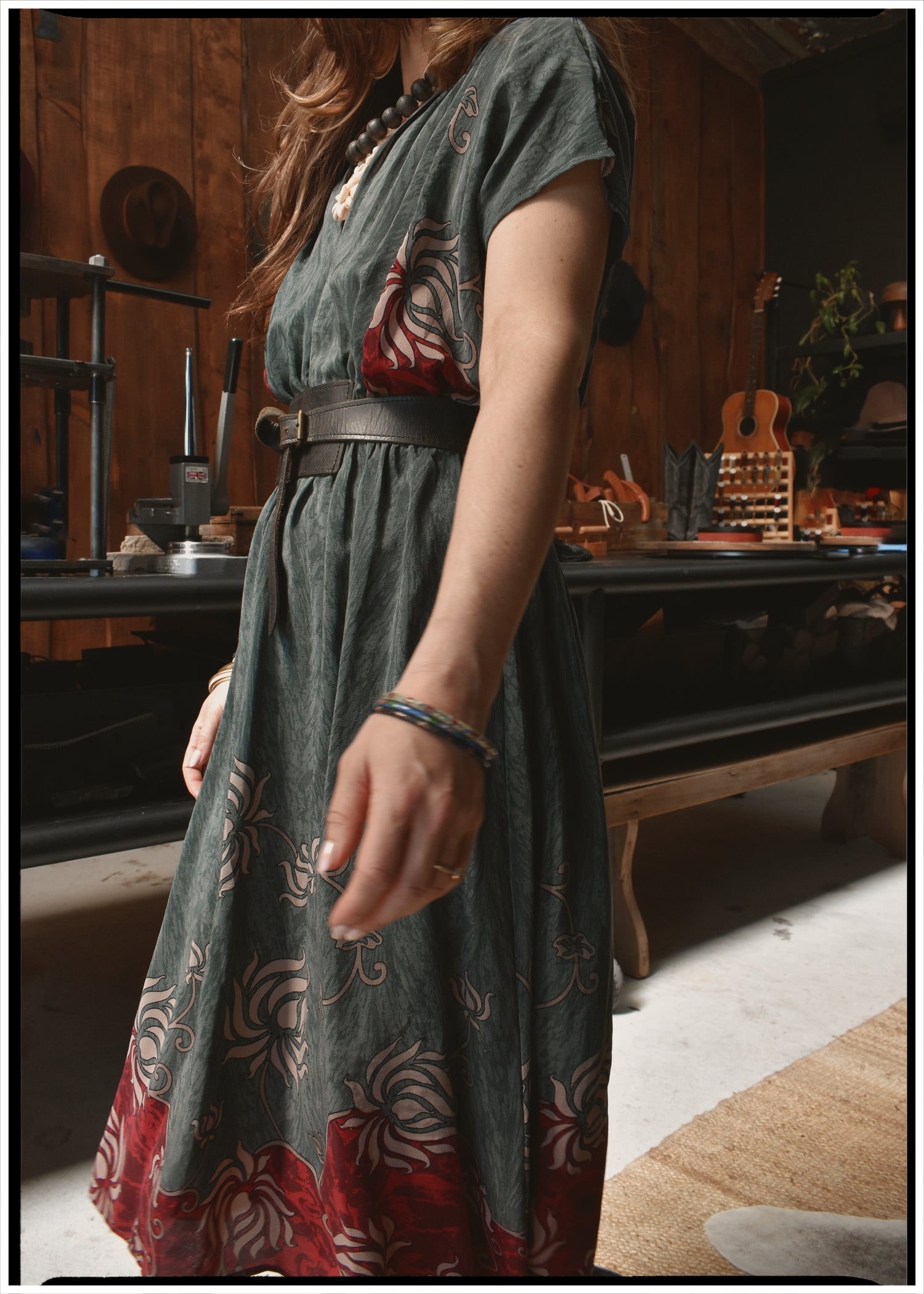 Protea Silk Crepe 1930&