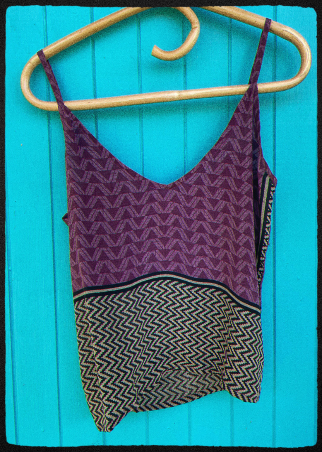Reseda Silk Crepe Camisole Top ~ Deco XS