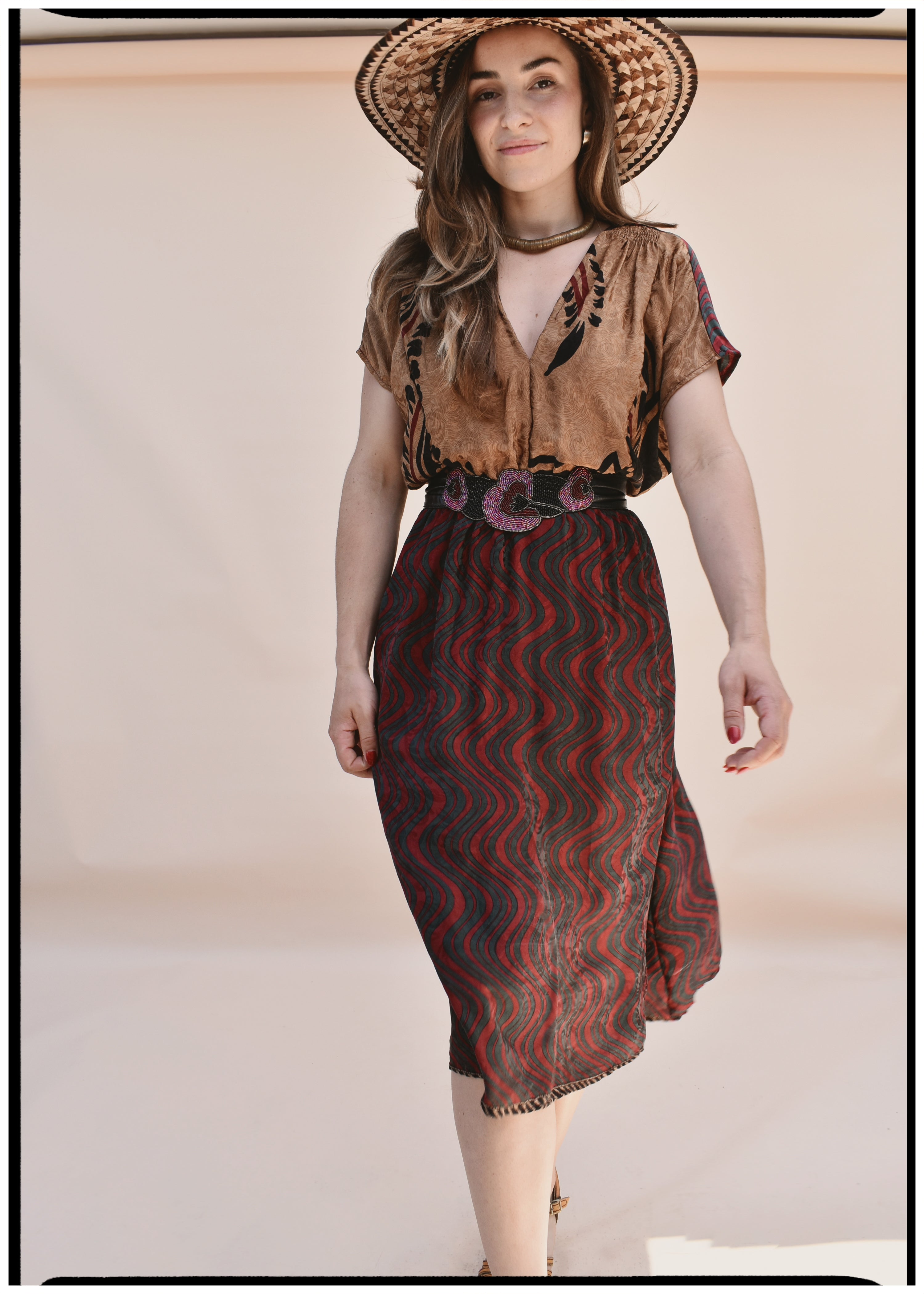 Protea Silk Crepe 1930&
