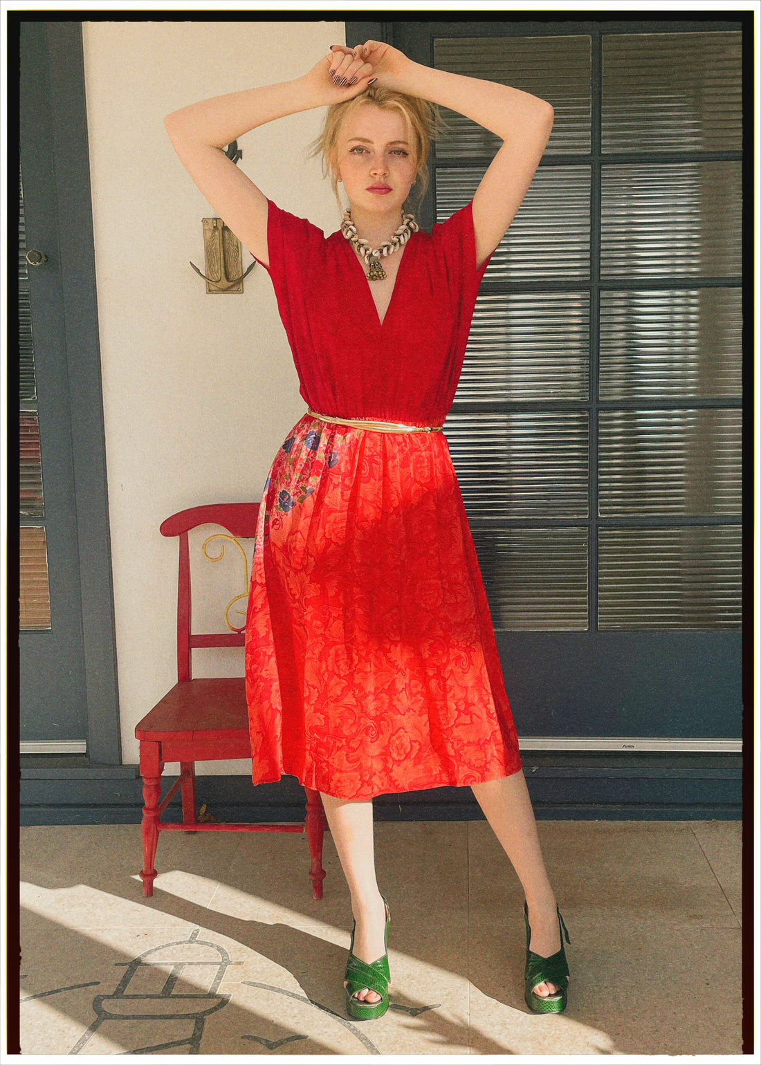 Protea Silk Crepe 1930&
