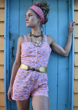 Load image into Gallery viewer, Eucharis Cotton Button-up Playsuit
