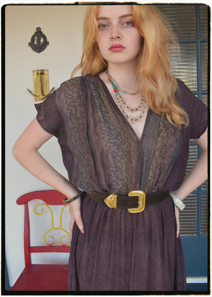 Protea Silk Crepe 1930&