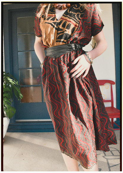 Protea Silk Crepe 1930&