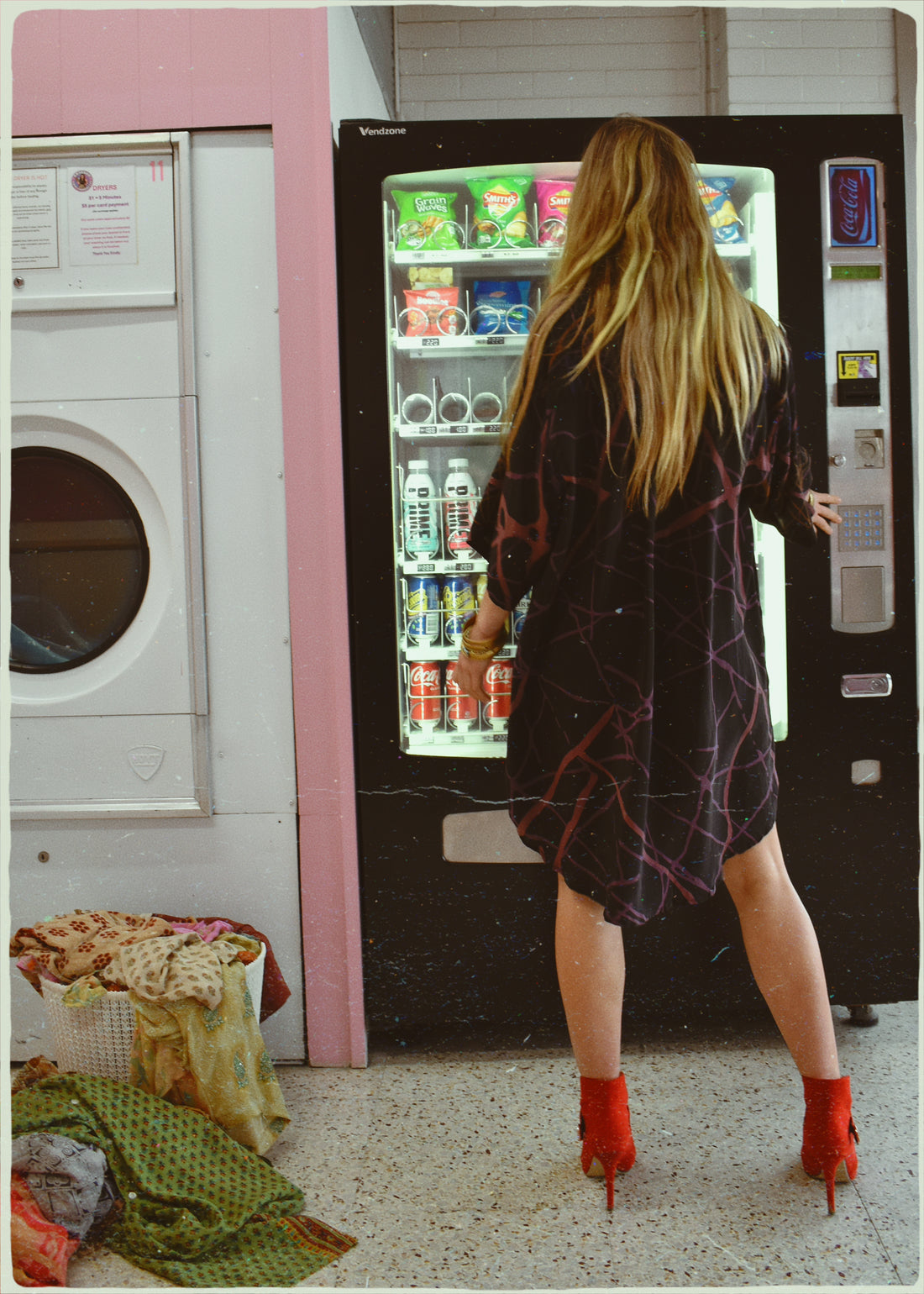 Astralagus Silk Crepe Oversized Shirt ~ Shale