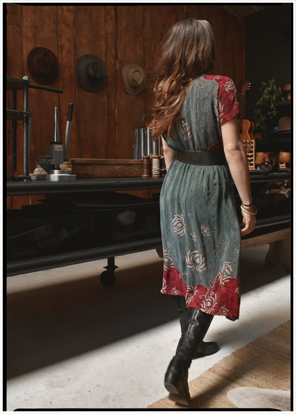 Protea Silk Crepe 1930&