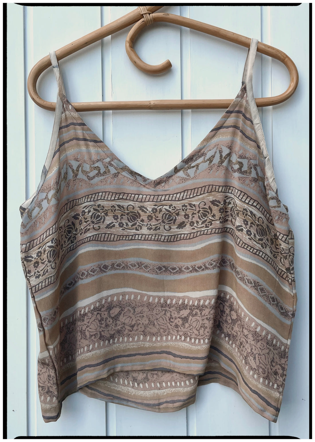 Reseda Silk Crepe Camisole Top ~ Joshua L