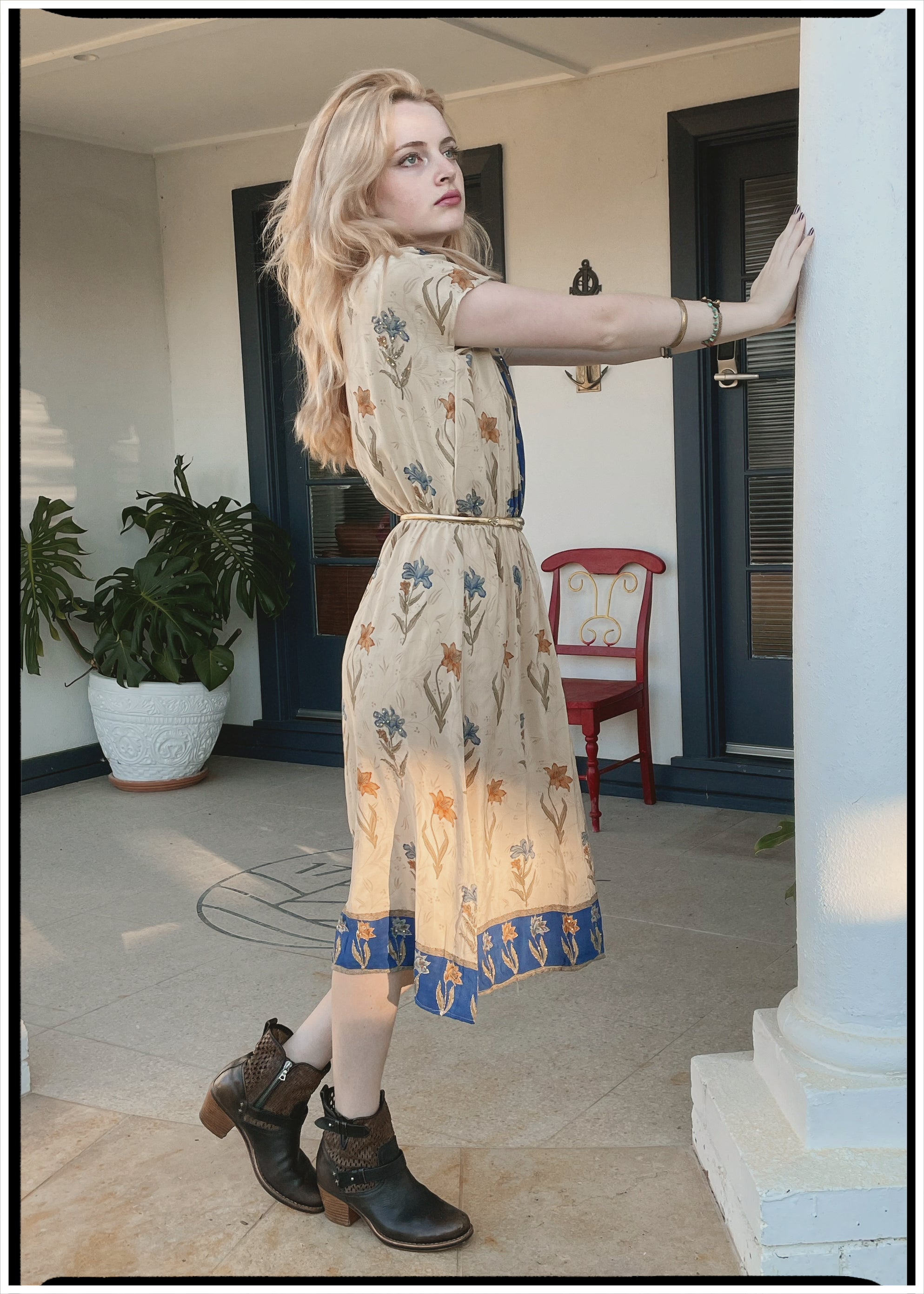 Protea Silk Crepe 1930&