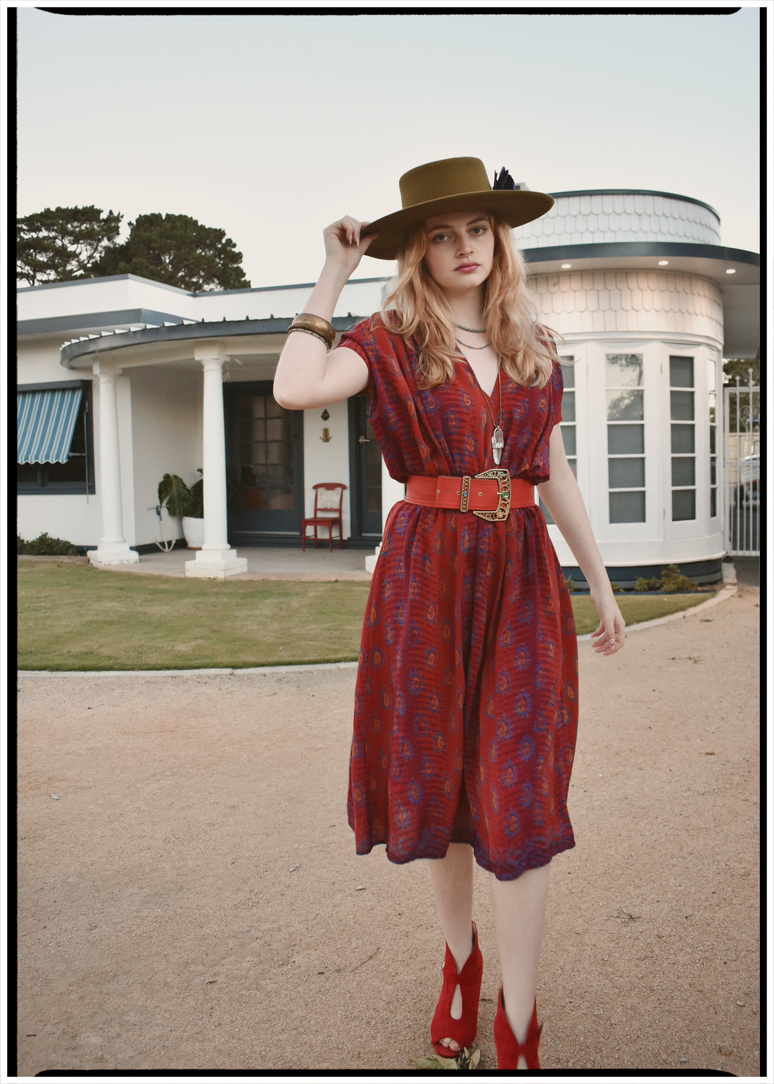 Protea Silk Crepe 1930&