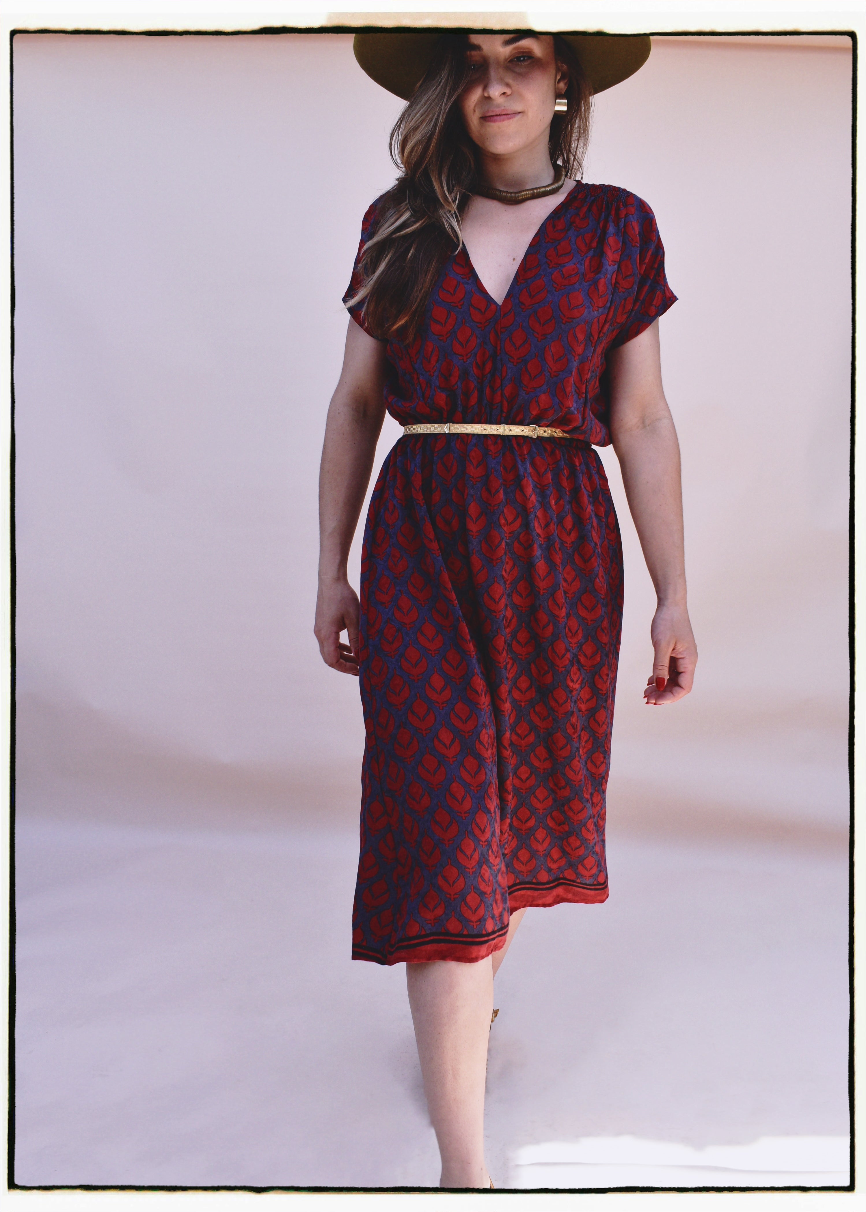 Protea Silk Crepe 1930&