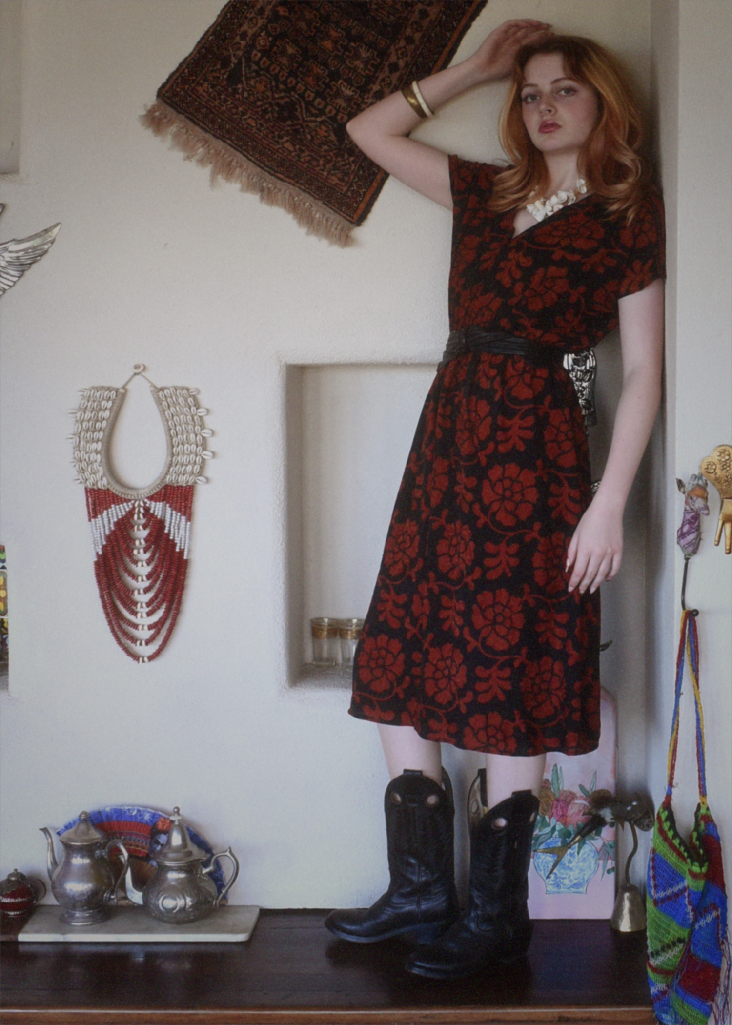 Protea Silk Crepe 1930&