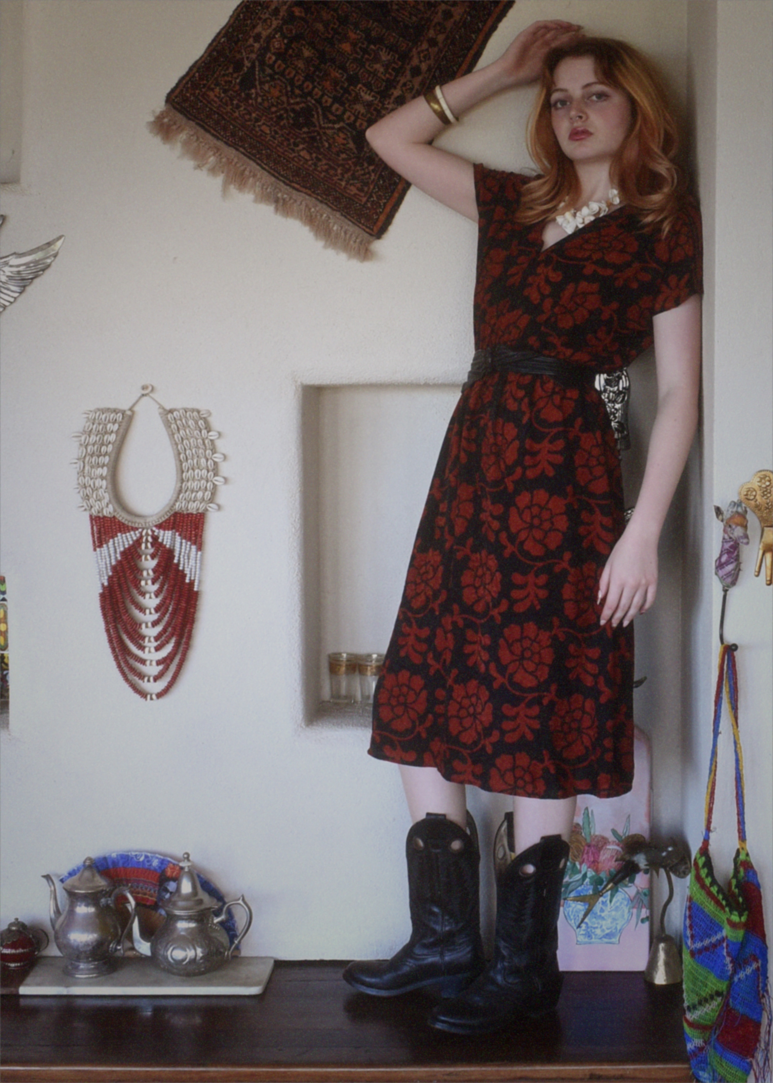 Protea Silk Crepe 1930&