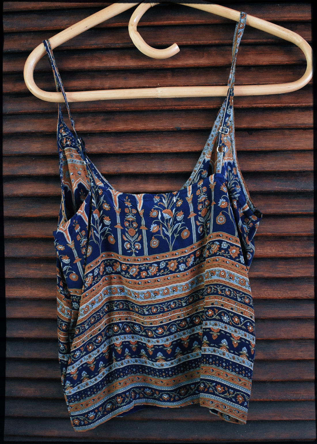 Reseda Silk Crepe Camisole Top ~ Willow XS