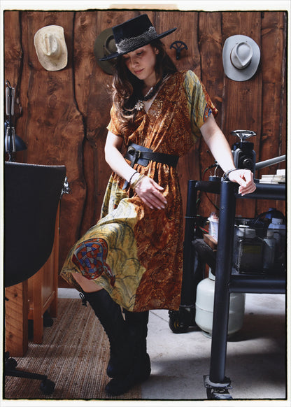 Protea Silk Crepe 1930&
