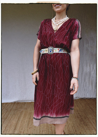 Protea Silk Crepe 1930&