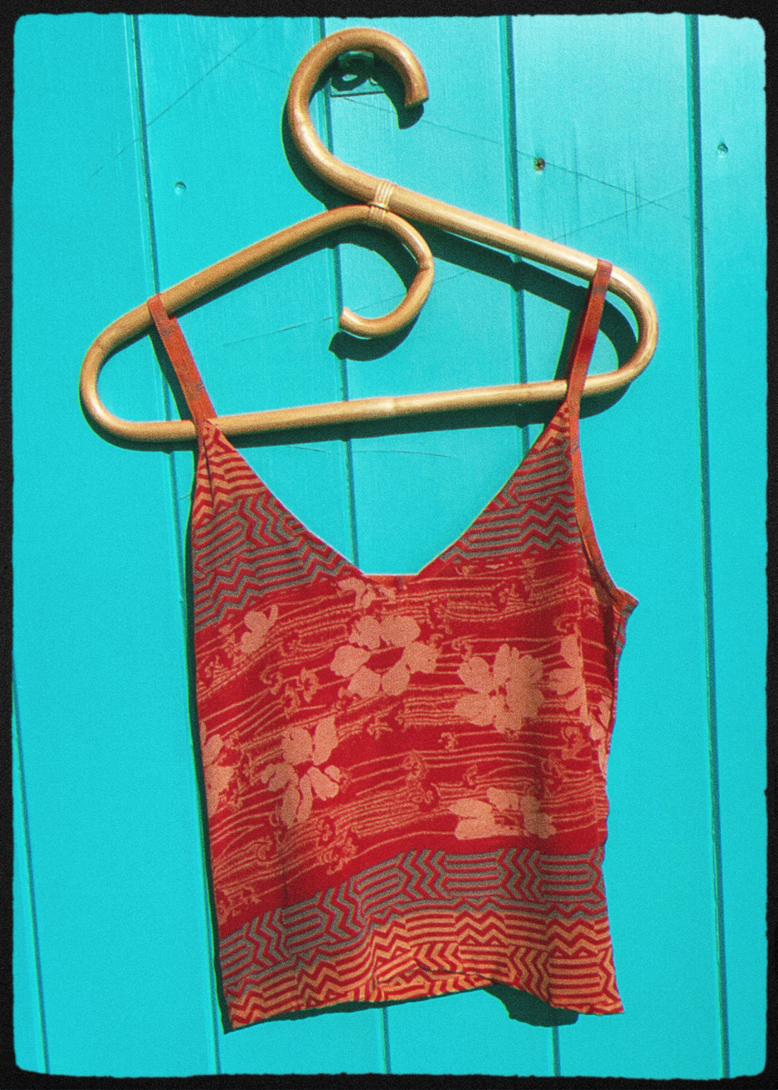 Reseda Silk Crepe Camisole Top ~ Clementine XS