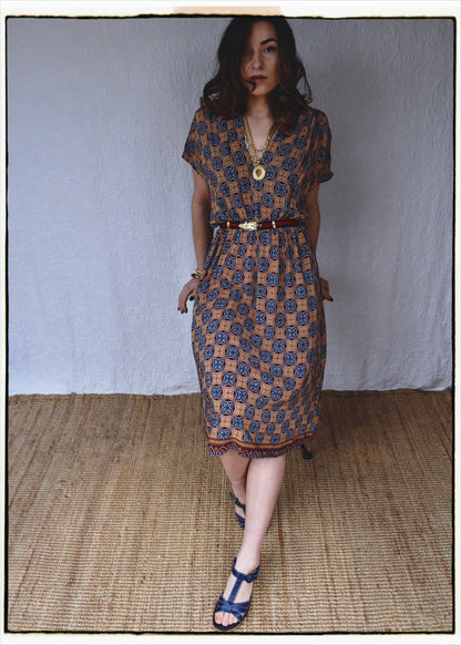 Protea Silk Crepe 1930&