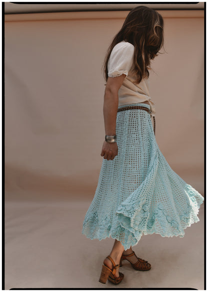 Salix Hand-Crochet Skirt
