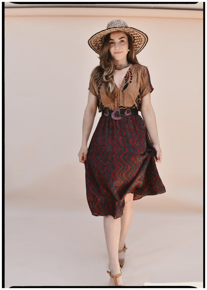 Protea Silk Crepe 1930&