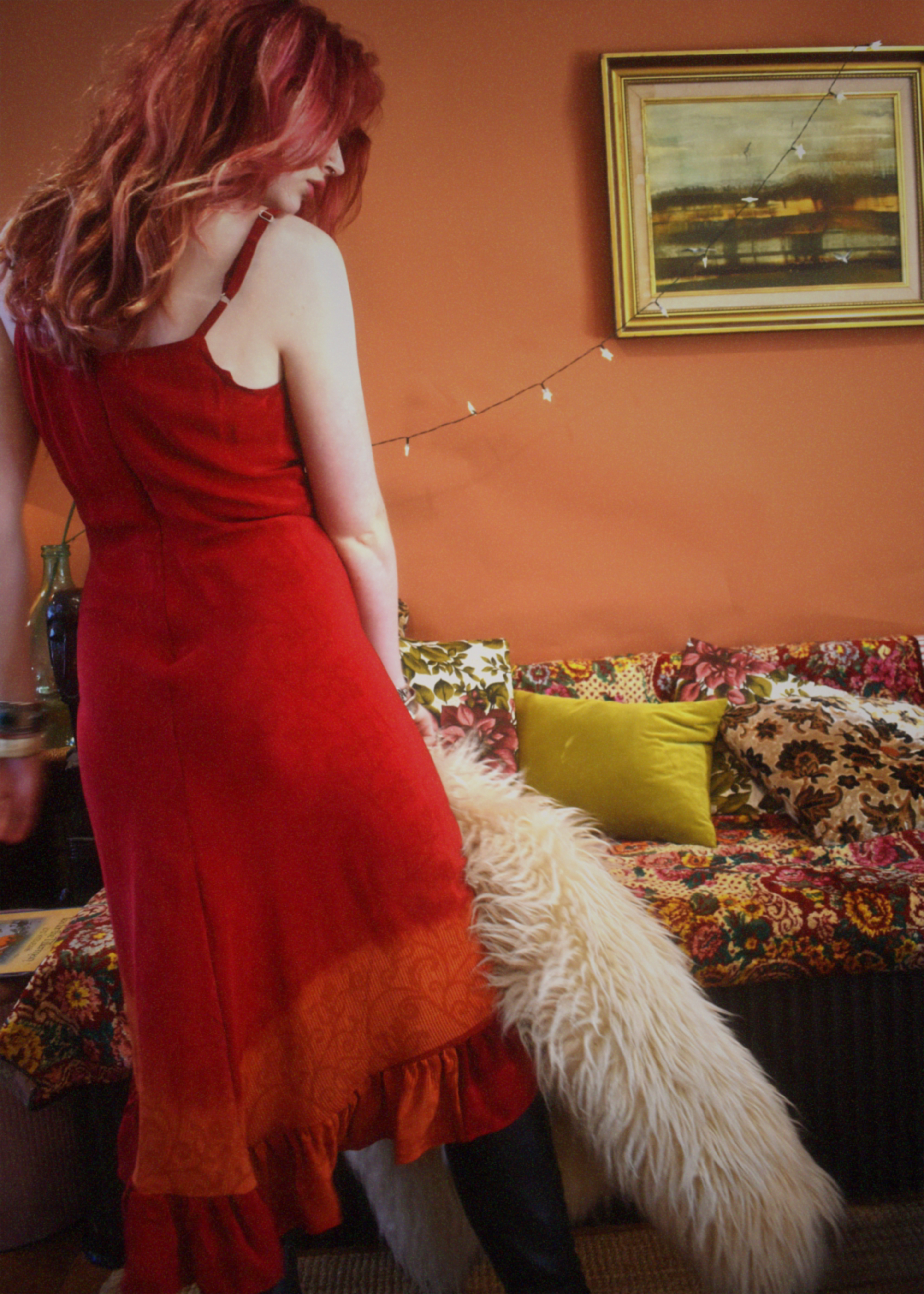 Rumex Silk Slip Dress ~ Toreador XS &amp; XL