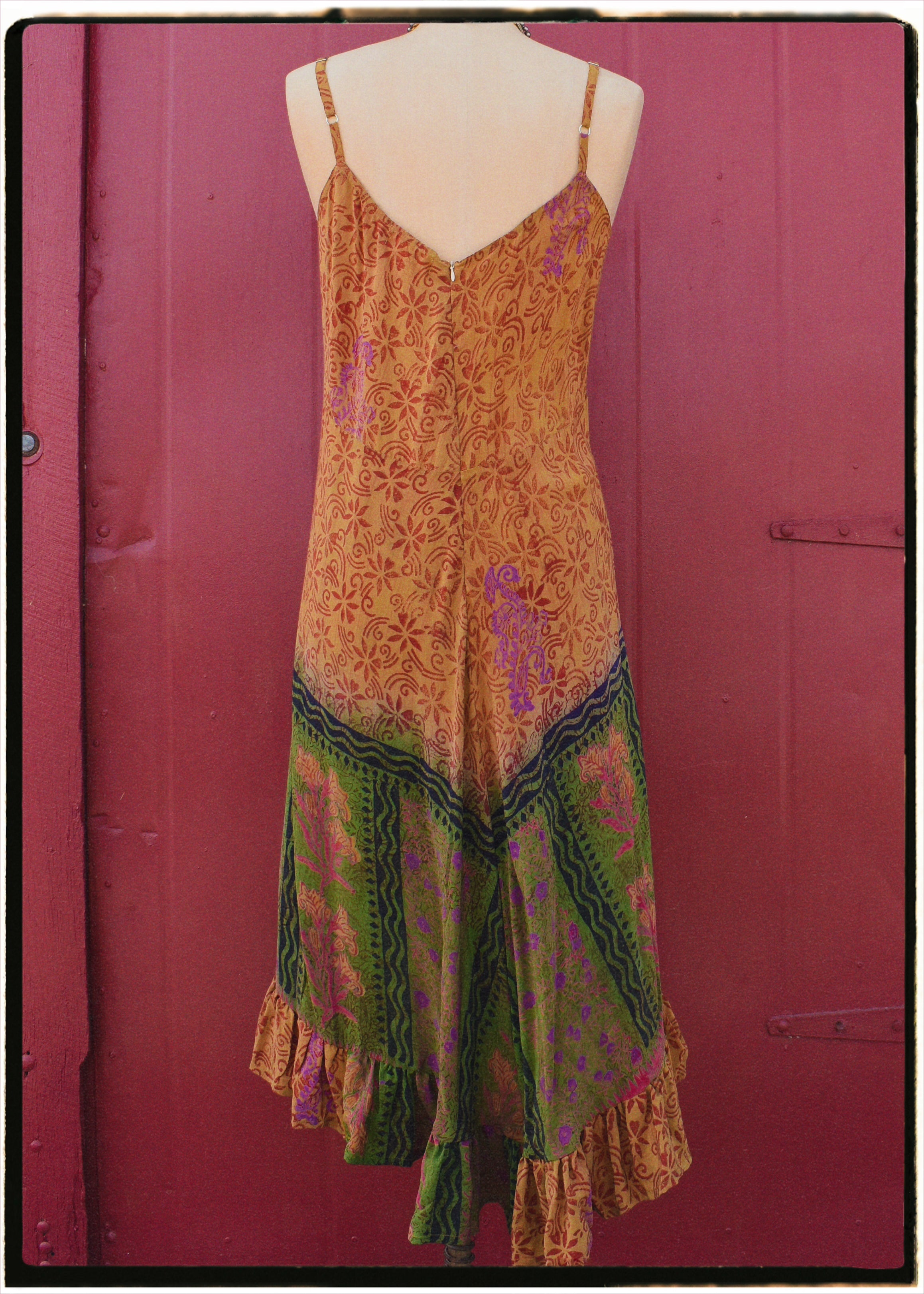 Rumex Silk Slip Dress ~ Dijon XS &amp; XL