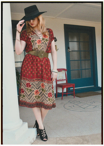 Protea Silk Crepe 1930&