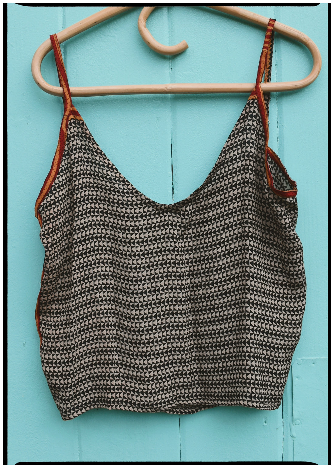 Reseda Silk Crepe Camisole Top ~ Filigree L