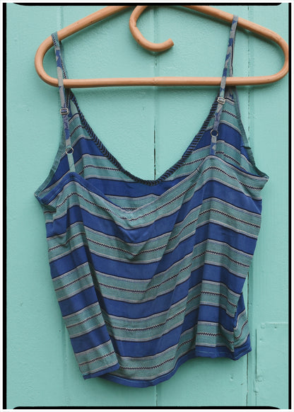 Reseda Silk Crepe Camisole Top ~ Swim L