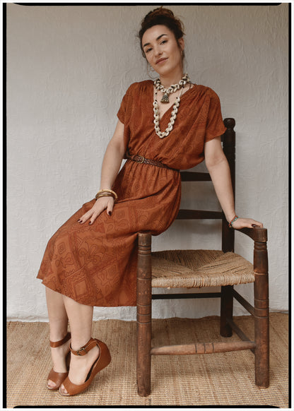 Protea Silk Crepe 1930&