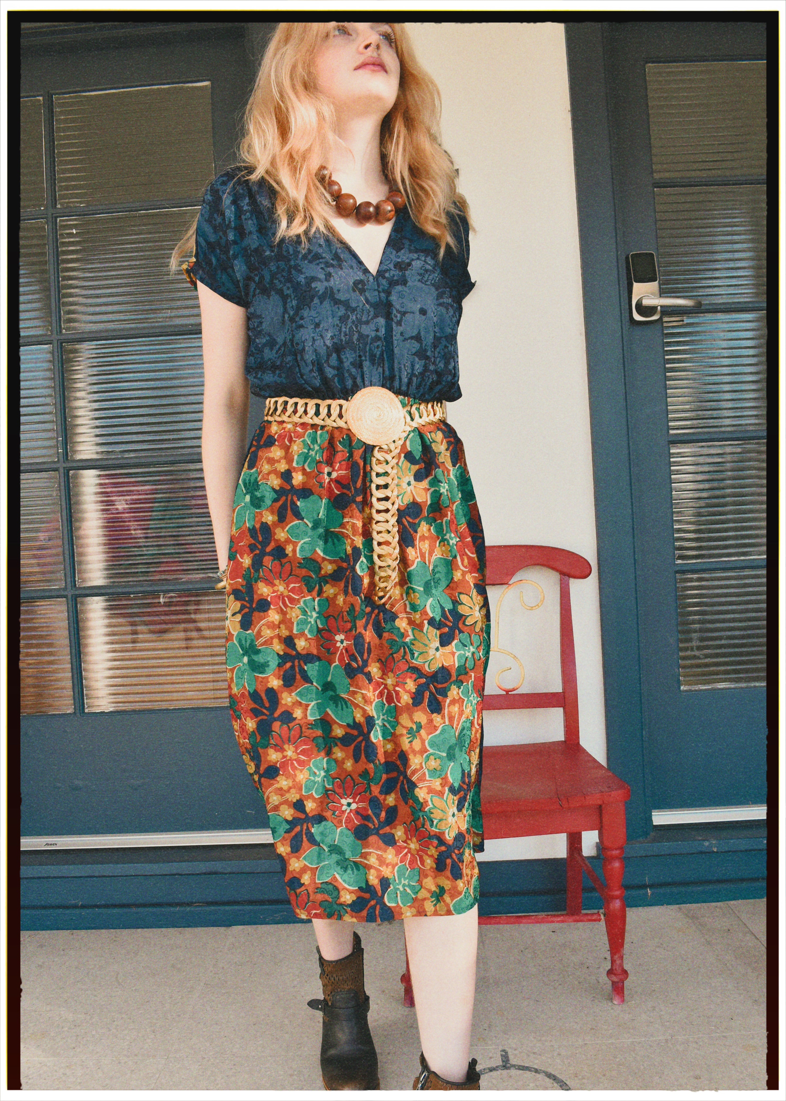 Protea Silk Crepe 1930&