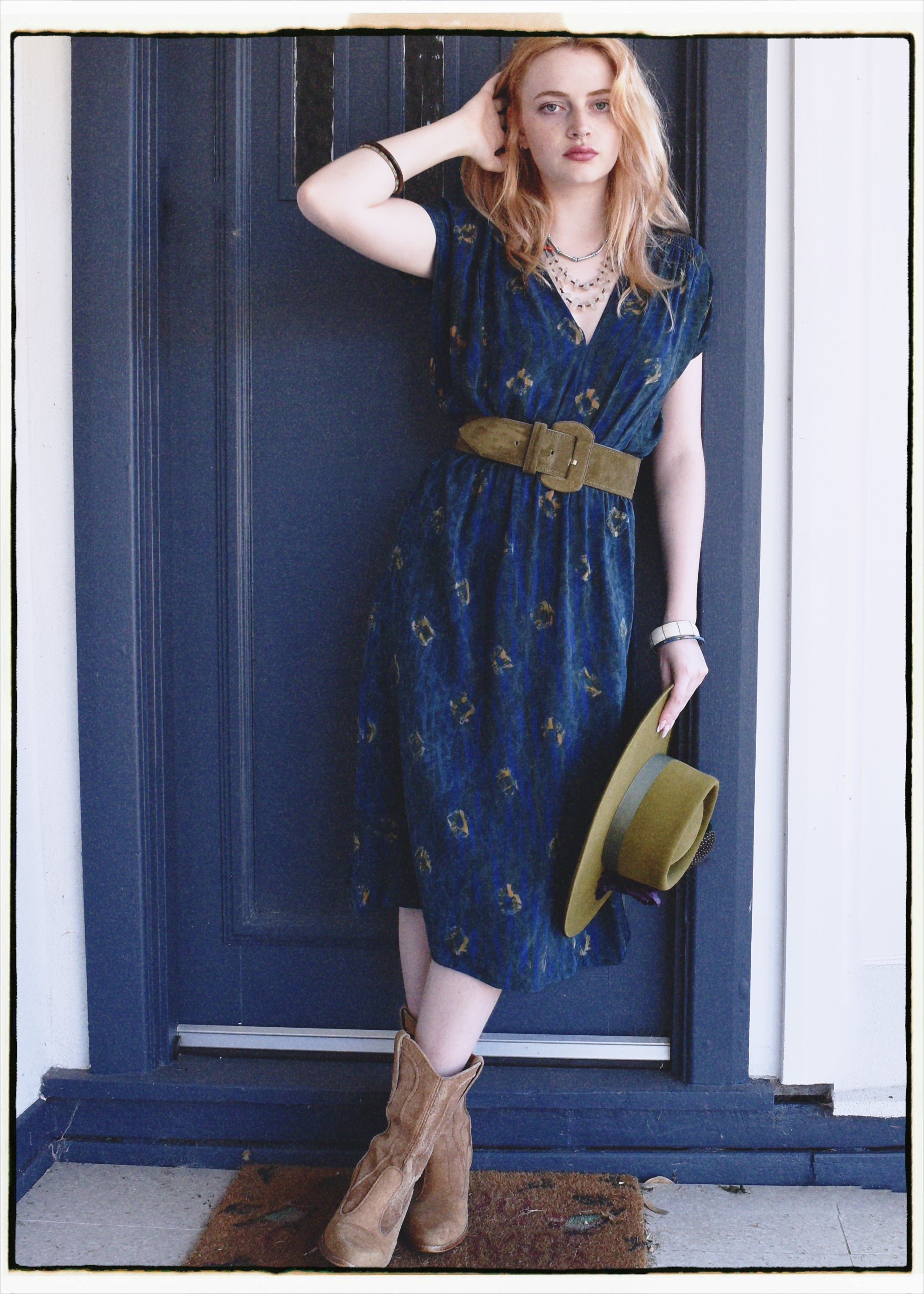 Protea Silk Crepe 1930&