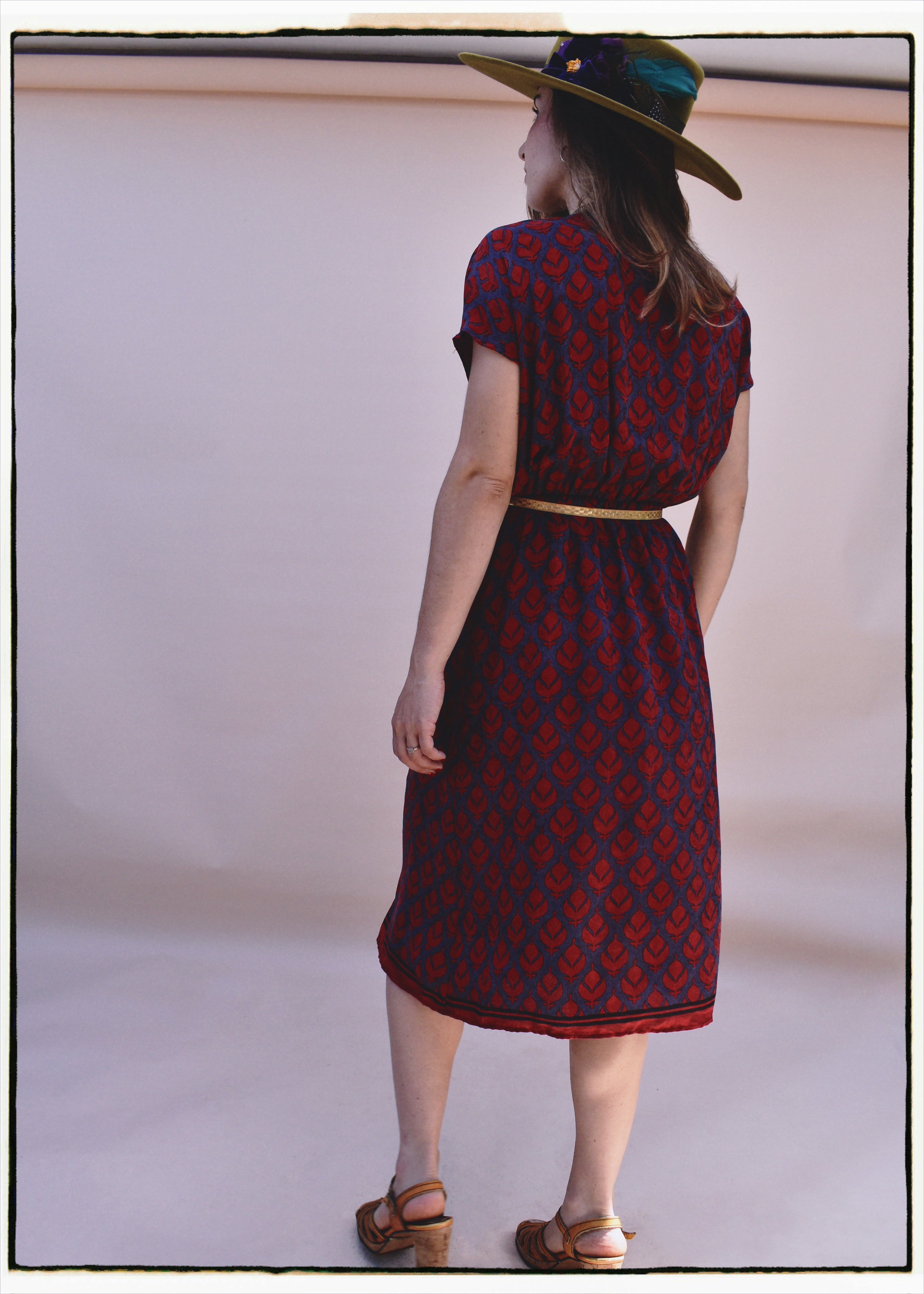Protea Silk Crepe 1930&
