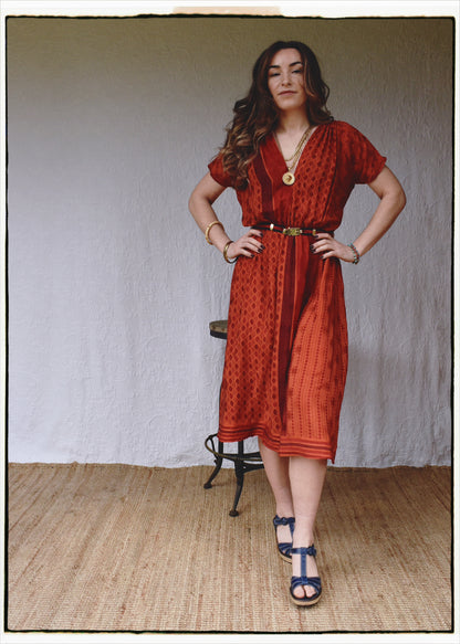 Protea Silk Crepe 1930&