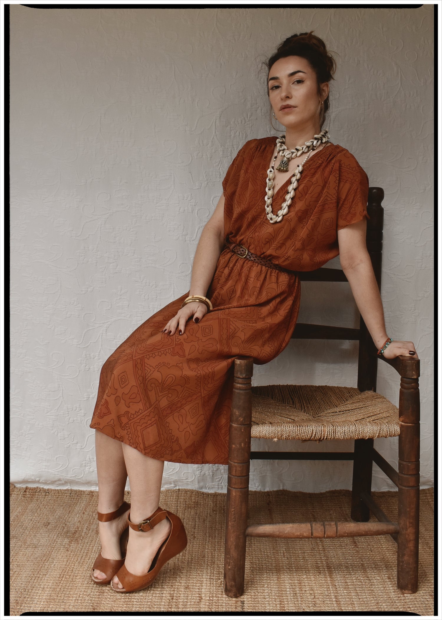 Protea Silk Crepe 1930&