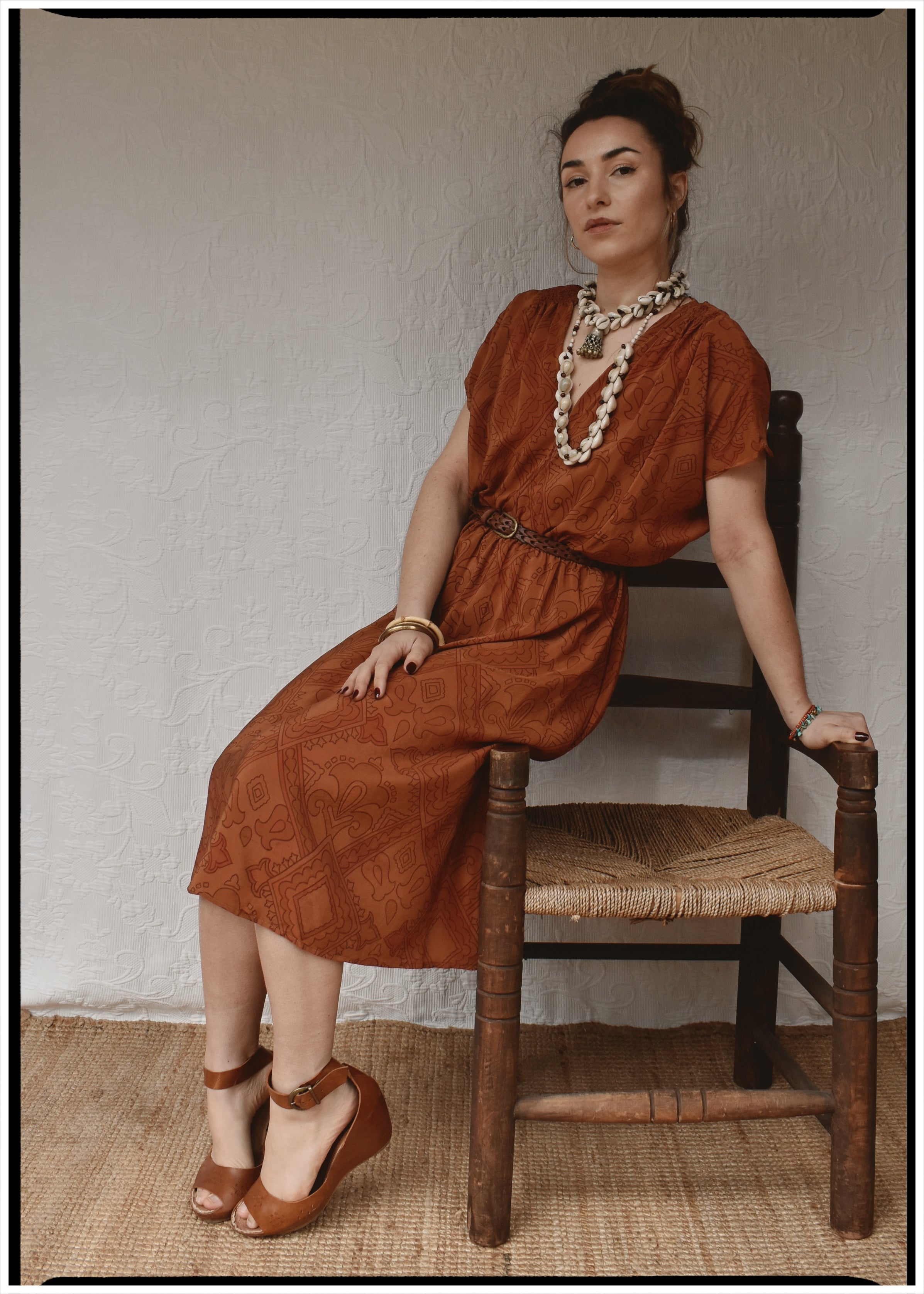 Protea Silk Crepe 1930&