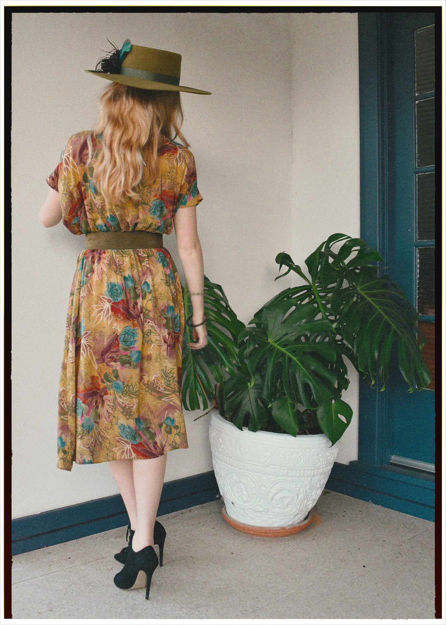 Protea Silk Crepe 1930&