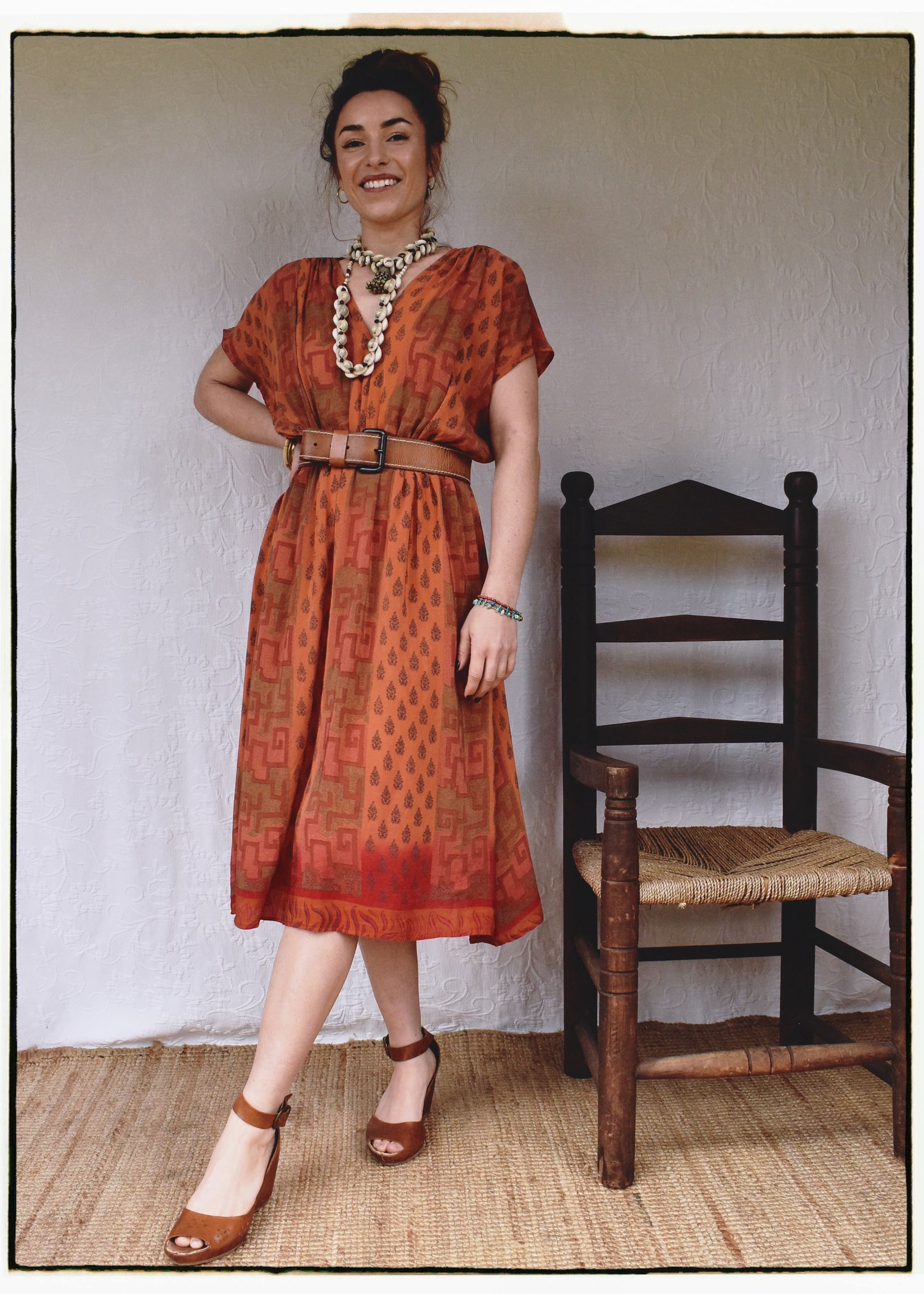 Protea Silk Crepe 1930&