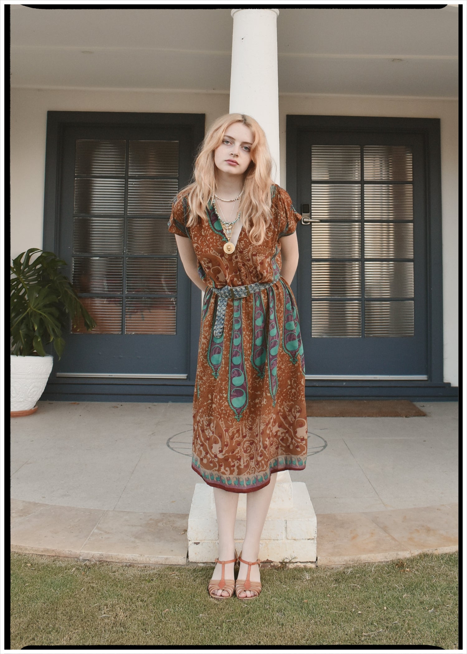 Protea Silk Crepe 1930&