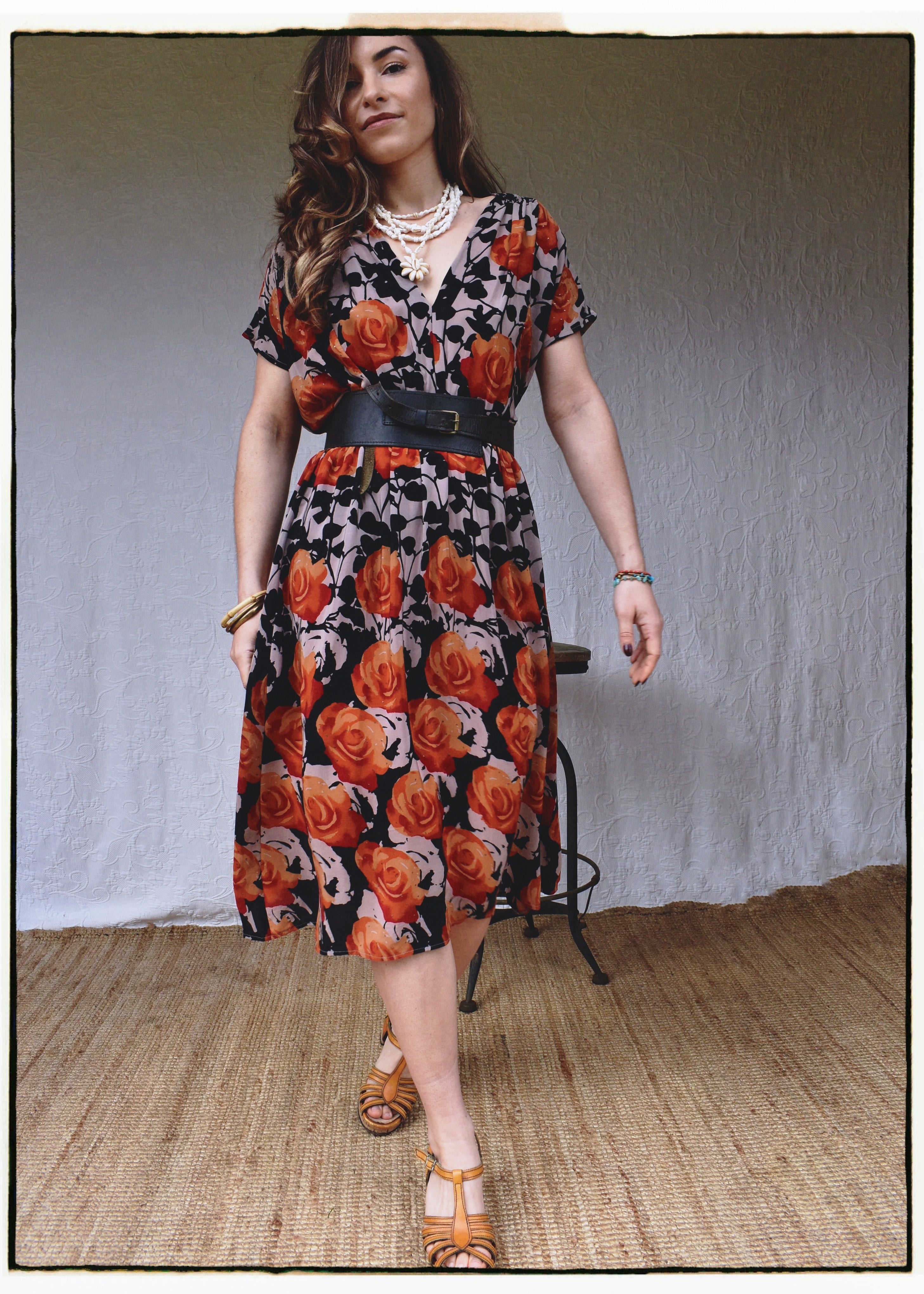Protea Silk Crepe 1930&