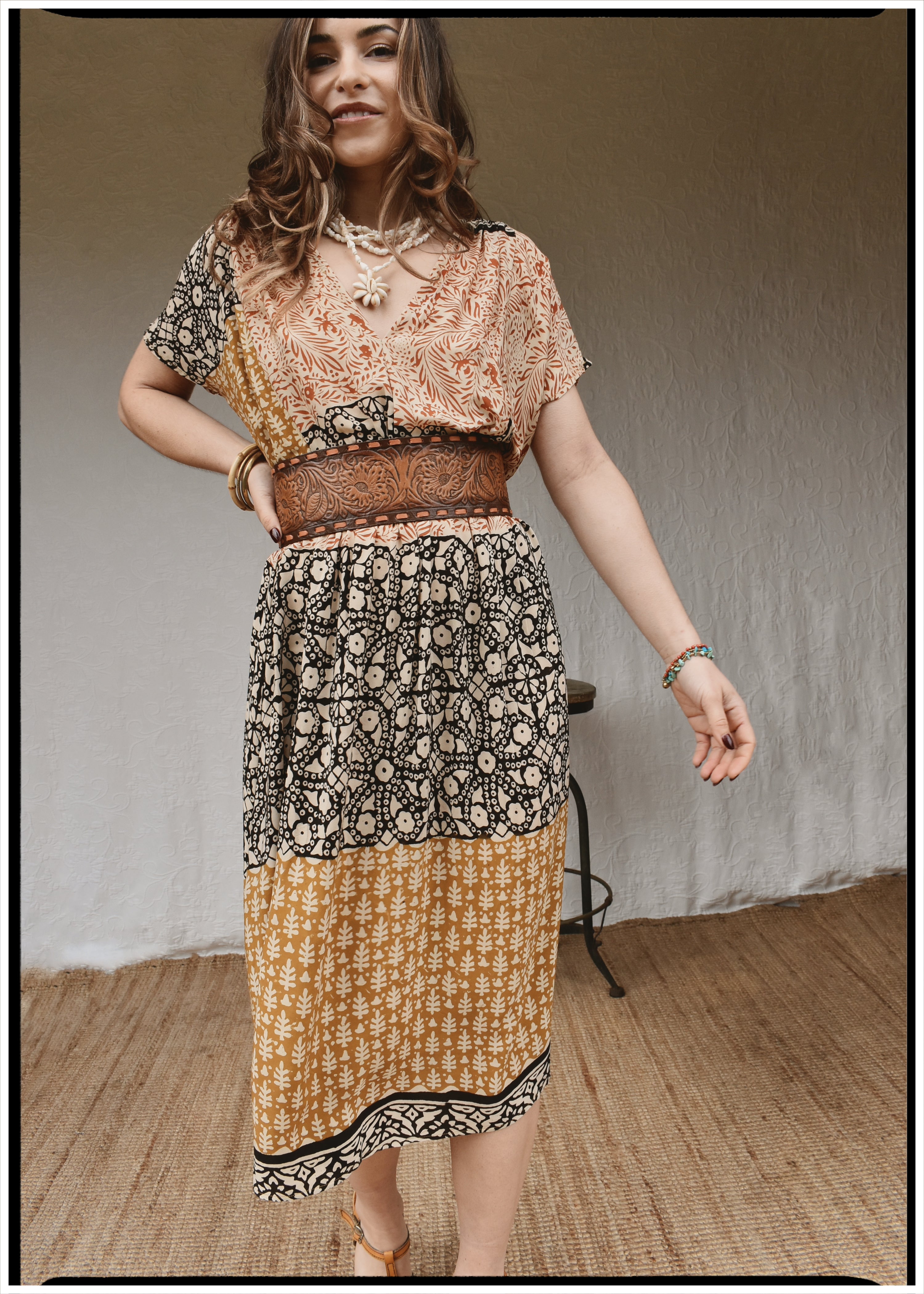 Protea Silk Crepe 1930&