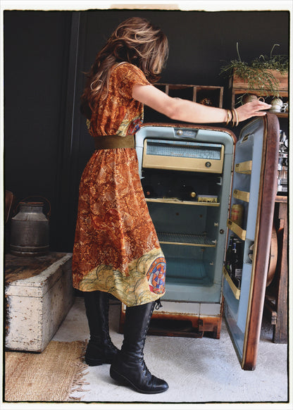Protea Silk Crepe 1930&