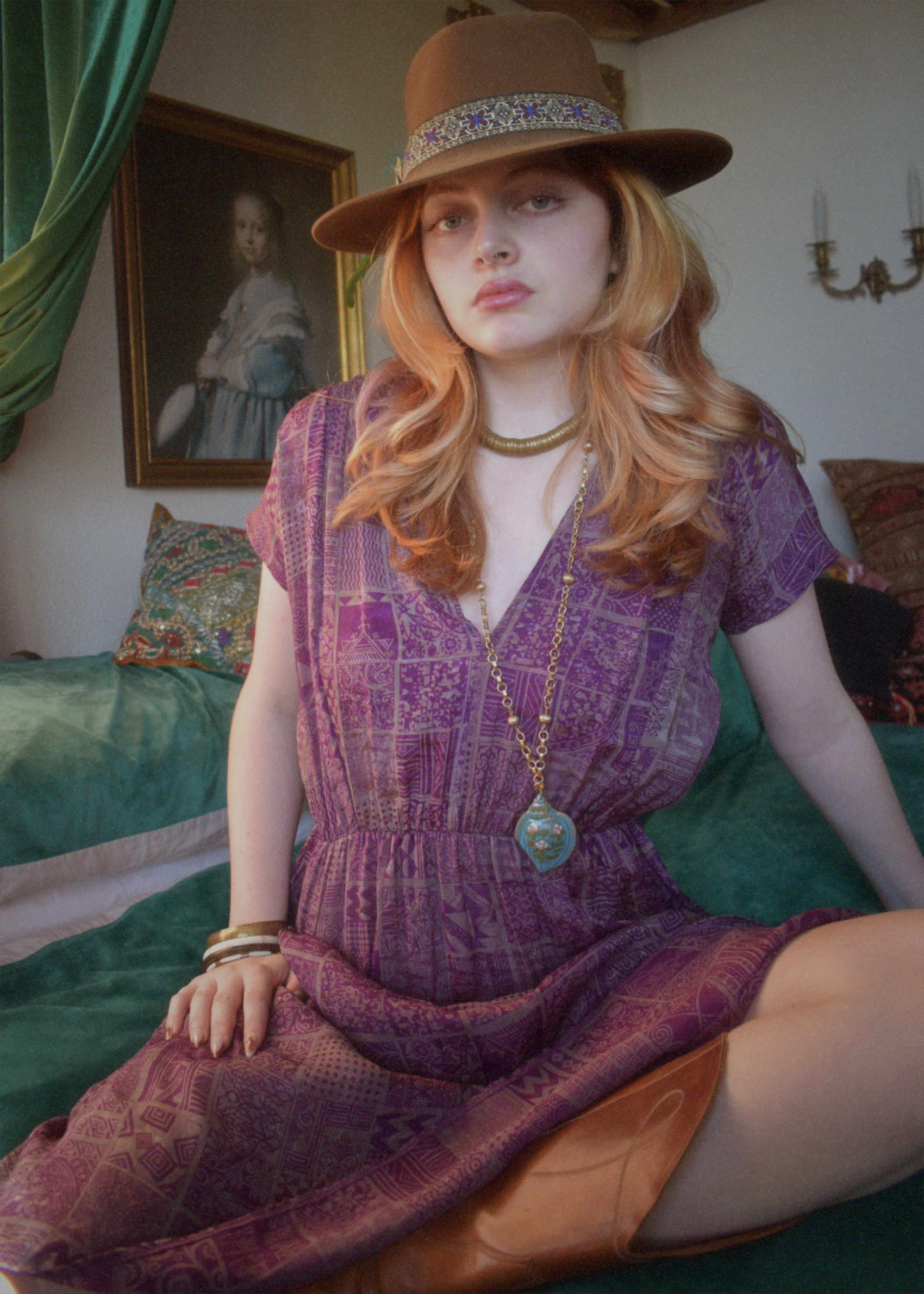 Protea Silk Crepe 1930&